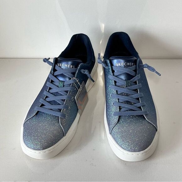 Skechers x Jane Enchanted Glitz Glitter Casual Court Break Sneakers - Picture 6 of 7